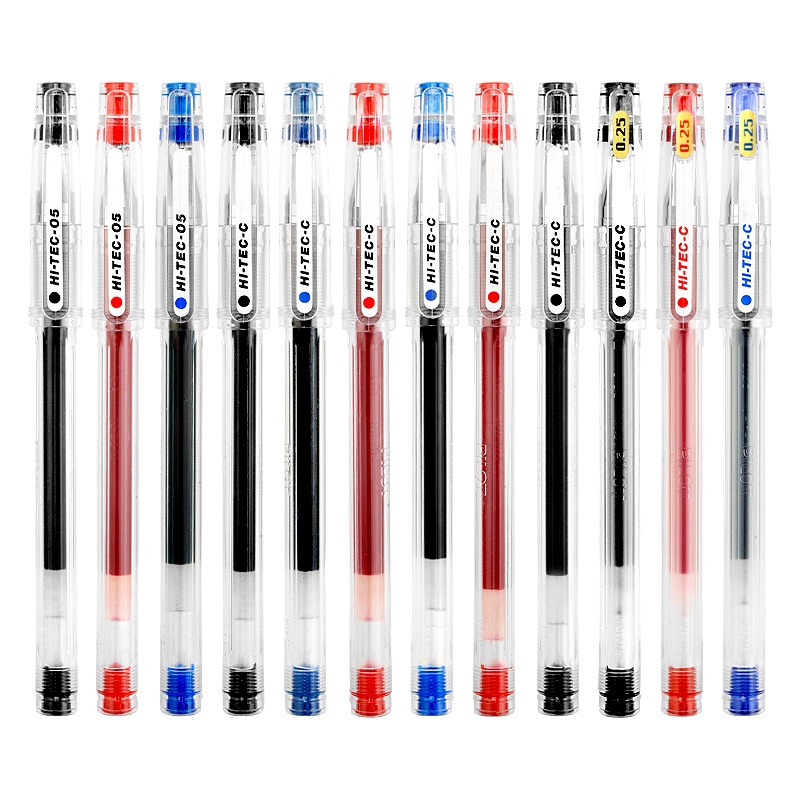 日本 PILOT/百乐 水笔BLLH20C4中性笔HI-TEC-C针管笔0.4mm啫喱笔