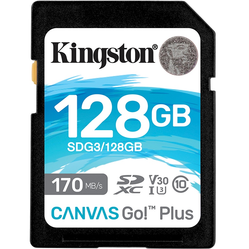 金士顿128G内存卡 数码相机存储卡4K微单反摄像机高速读取170MB/s